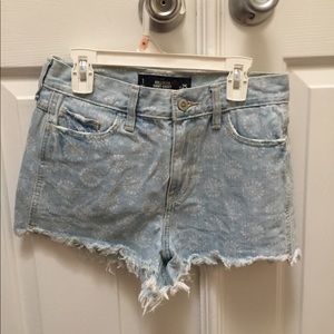 Hollister short-short high rise short